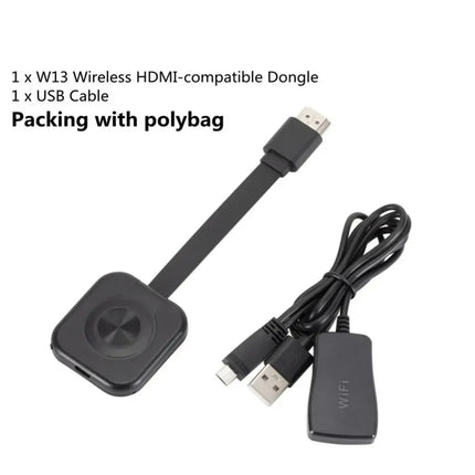 Salange Miracast Wifi Dongle TV Stick DLAN Sync Screen Mirroring Share for Smartphone Android iOS Devices Tablet 1080P HD Video